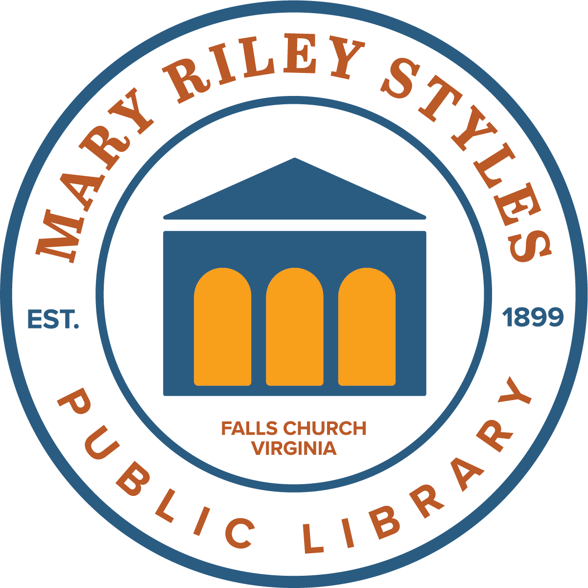 Mary Riley Styles Pubic Library logo