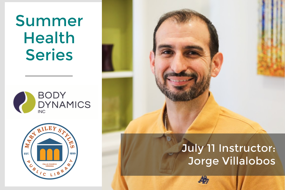Summer Health Series photo of July 11 instructor Jorge Villalobos
