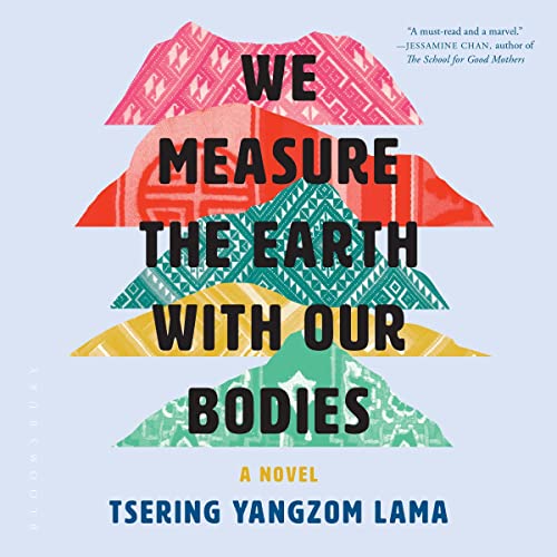 book cover for we measure the earth with our bodies