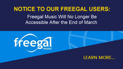 Freegal Music will no longer be available after the end of March 
