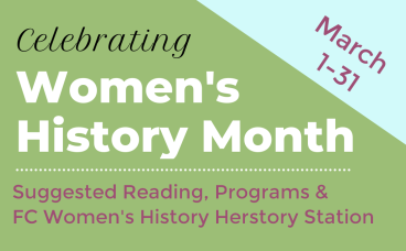 Celebrating Women's History Month March 1-31