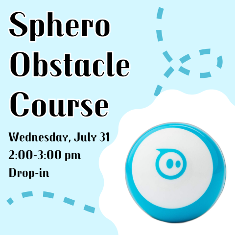 STEM Stars: Sphero Obstacle Course july 31 